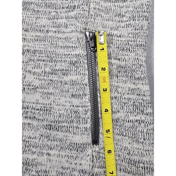 KUHL Women’s Alaska Vest Medium-P Heather Gray Hooded Fleece Full Zip - Picture 13 of 16